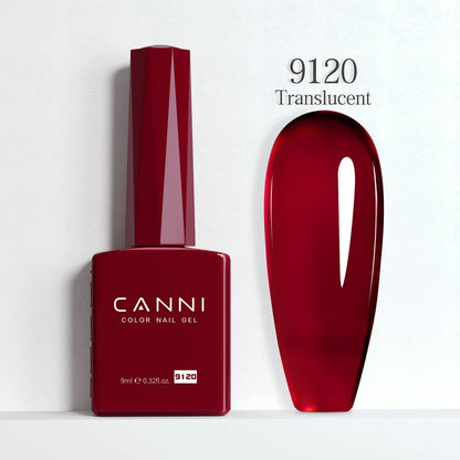 CC5 CANNI Nail Gel Polish HEMA FREE Christmas Red Winter Color Nail Gel Polish New Year Gel Design Soak Off UV LED Varnish 9ml